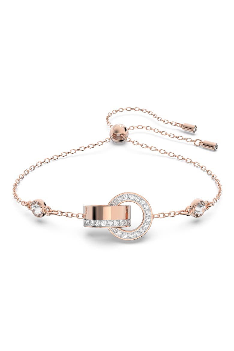 Dextera Swarovski Crystal Bracelet, Main, color, CRYSTAL