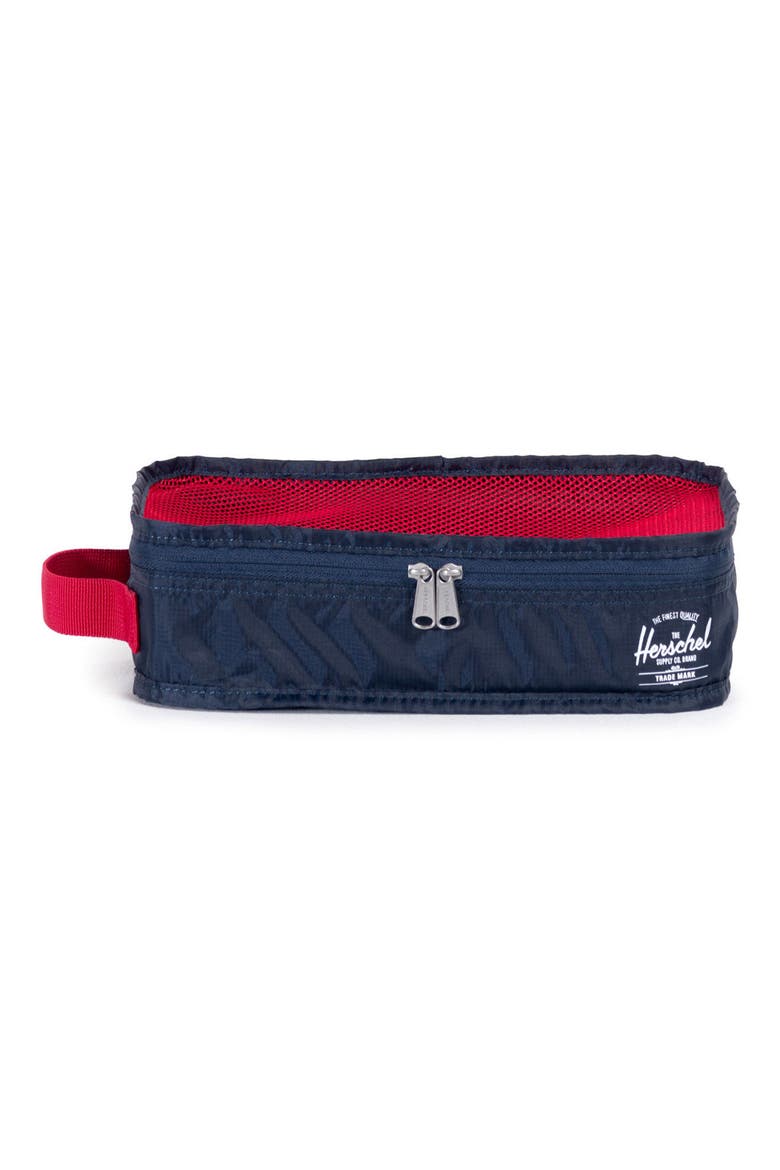 Travel Organizer Set, Alternate, color, NAVY/ RED