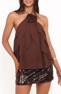 Petal & Pup Zorina Sleeveless Chiffon Top