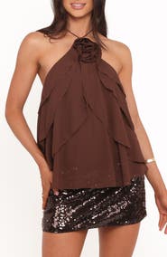 Petal & Pup Zorina Sleeveless Chiffon Top