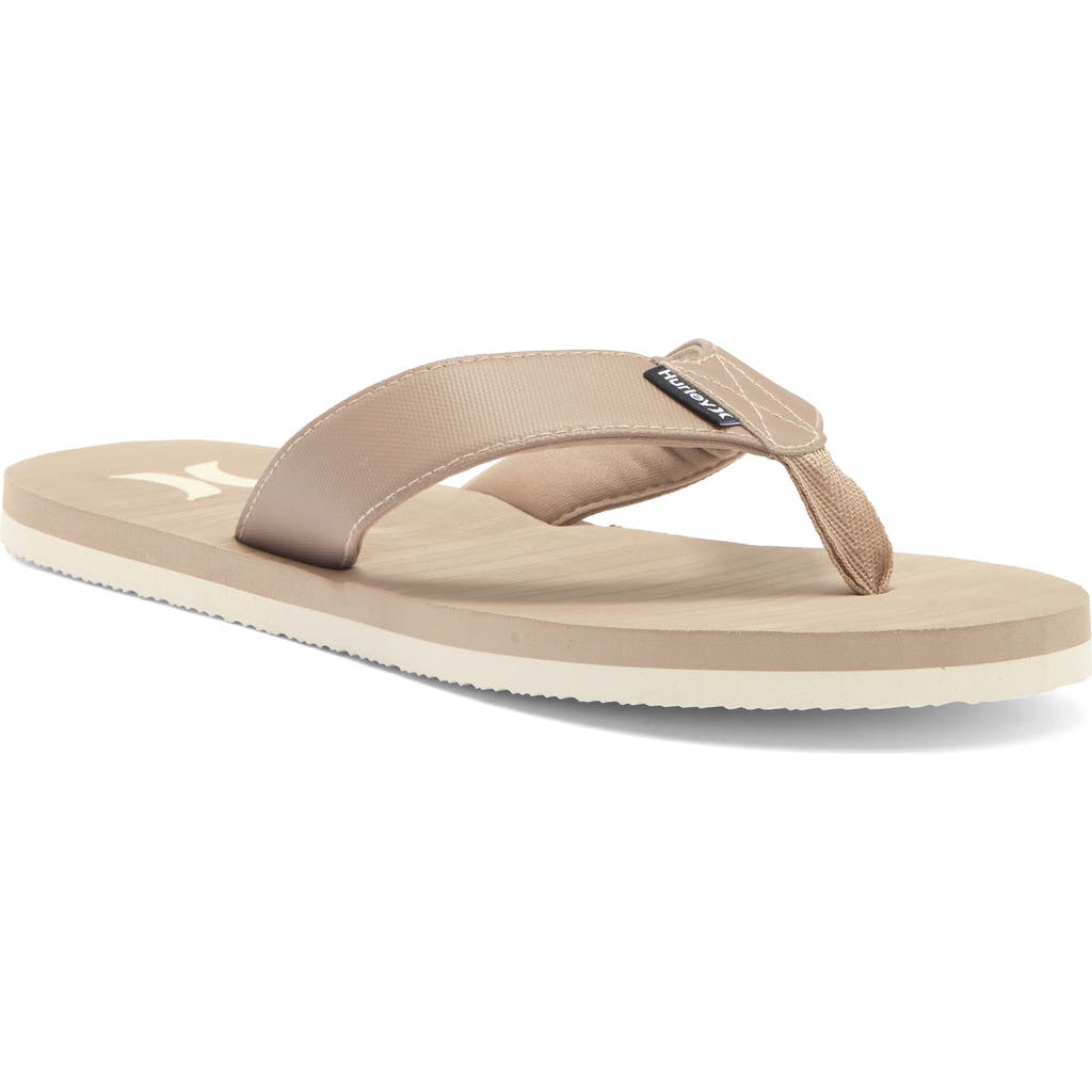 Hurley Layback Flip Flop In Tan