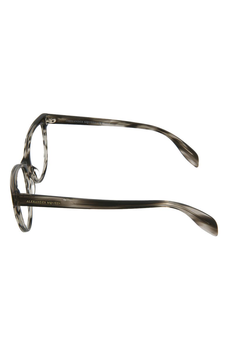 McQueen Alexander McQueen 53mm Cat Eye Optical Frames, Alternate, color,