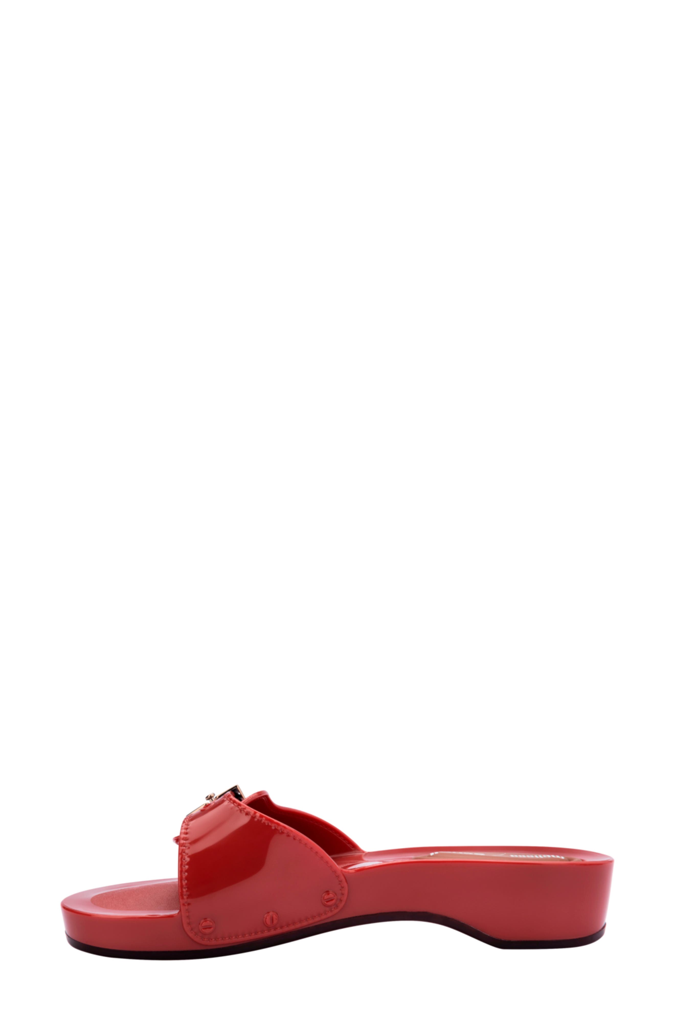 x Scholl Pescura Platform Slide Sandal, Alternate, color, RED