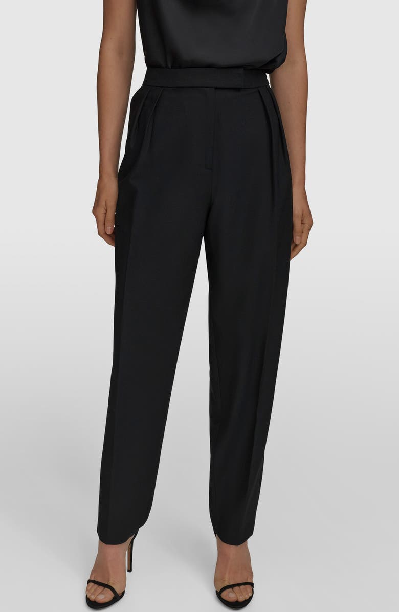 Donna Karan New York Pleated Ankle Pants, Main, color, 