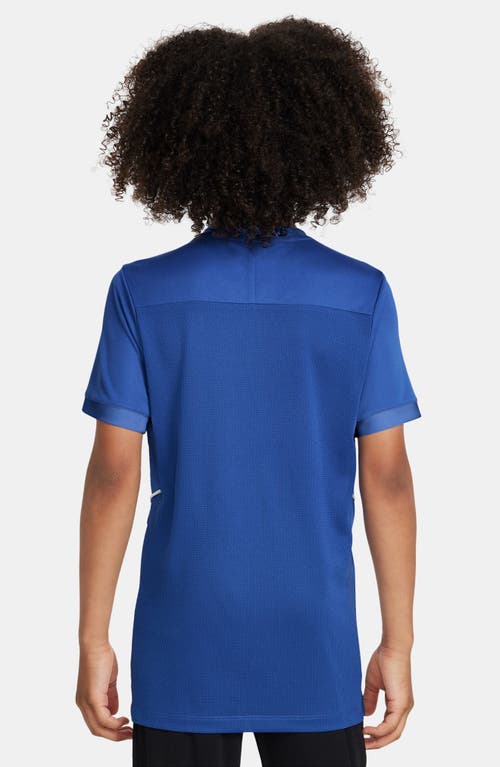 Nike Kids' Dri-fit Academy Soccer T-shirt In Blue