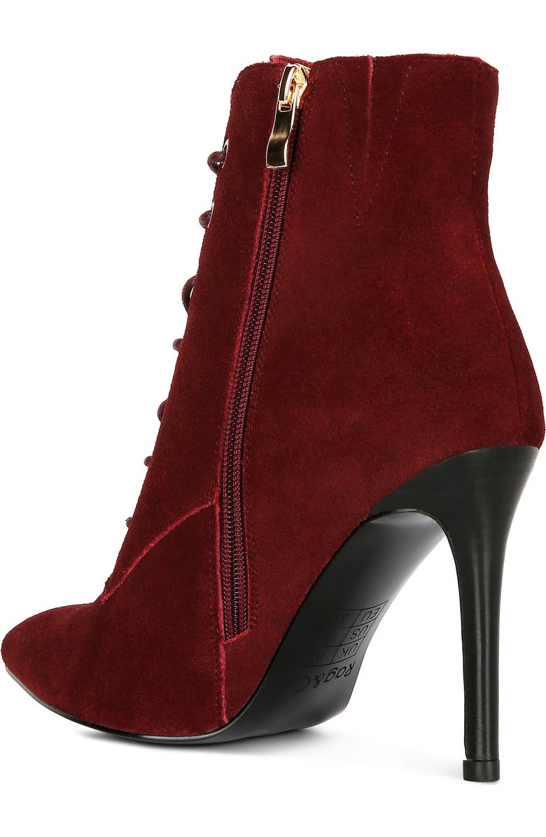 Rag & Co Sulfur Pointed Toe Boot, Alternate, color, Burgundy