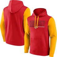 FANATICS Men's Fanatics Red Kansas City Chiefs Big & Tall Outline Pullover Hoodie