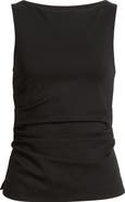 rag & bone Irina Shirred Ponte Tank