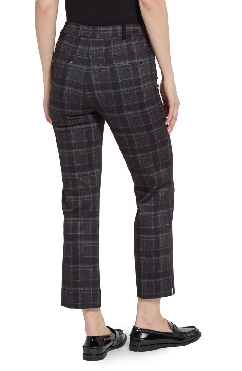Lysse Plaid Baby Boot Ankle Pants, Alternate, color, Bristol Plaid