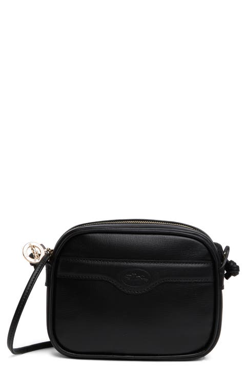 1980 Small Leather Camera Crossbody Bag