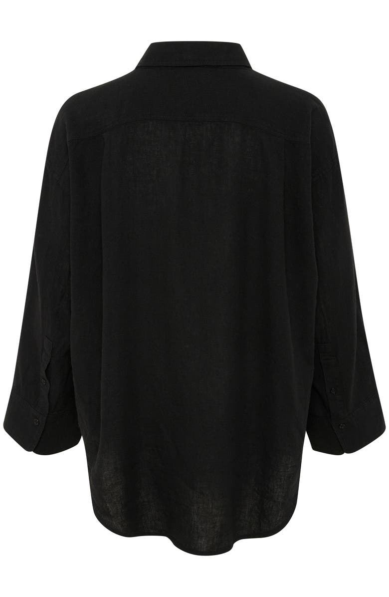 Soaked in Luxury Belira Casual Fit Shirt, Alternate, color, Black