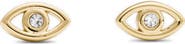 Kate Spade New York you're a gem evil eye stud earrings
