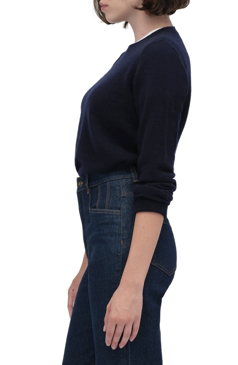Favorite Daughter The Favorite Cashmere Sweater, Alternate, color, Navy