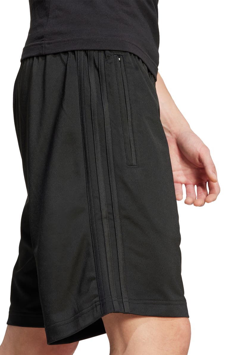 adidas Firebird Recycled Polyester Shorts, Alternate, color, Black/ Black