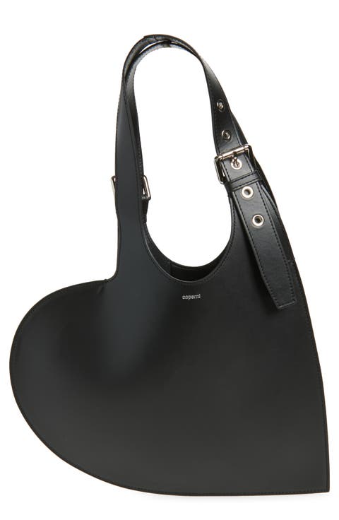 Belt Heart Leather Tote