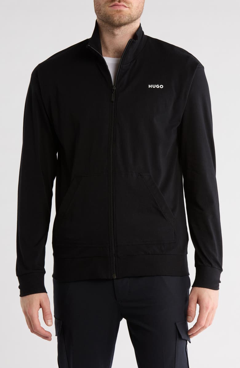 BOSS Dave Zip Jacket, Main, color, Blk