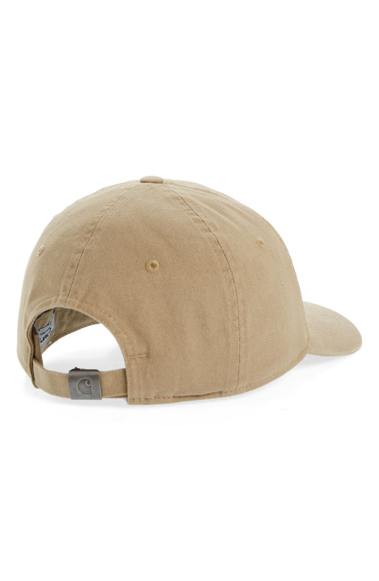 Carhartt Work In Progress Madison Logo Embroidered Baseball Cap, Alternate, color, Leather / Black