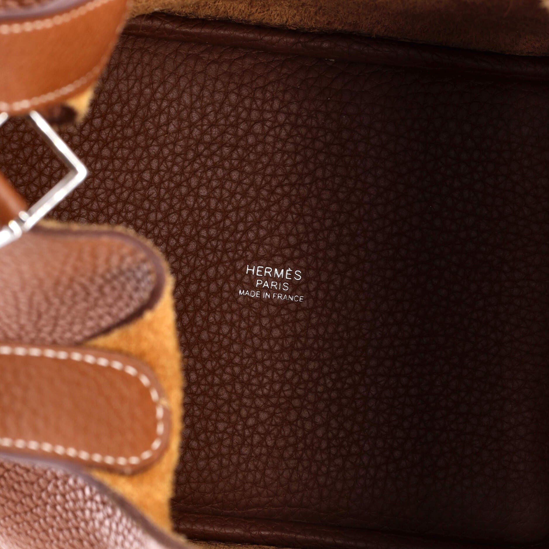 Pre-Owned Hermes Picotin Lock Bag Clemence PM, Alternate, color, Gold