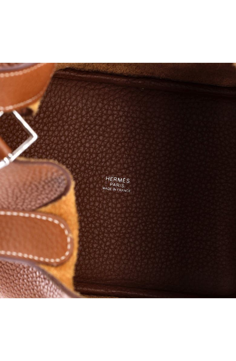 Pre-Owned Hermes Picotin Lock Bag Clemence PM, Alternate, color, Gold