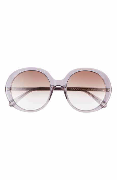 Chloé Core 54mm Round Sunglasses