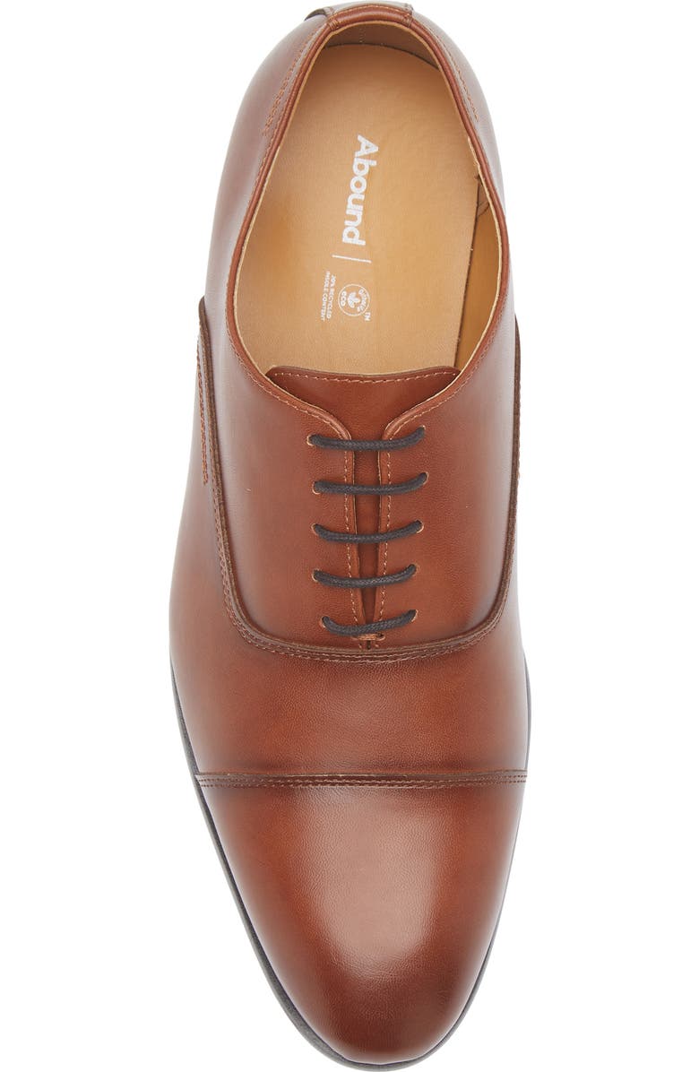 Abound Harry Cap Toe Derby, Alternate, color, Brown Patina