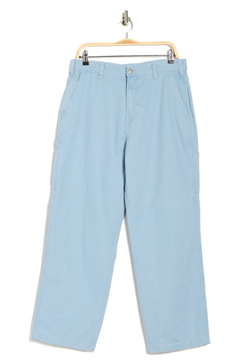 Obey Big Timer Carpenter Pants, Main, color, Coronet Blue Faded Wash