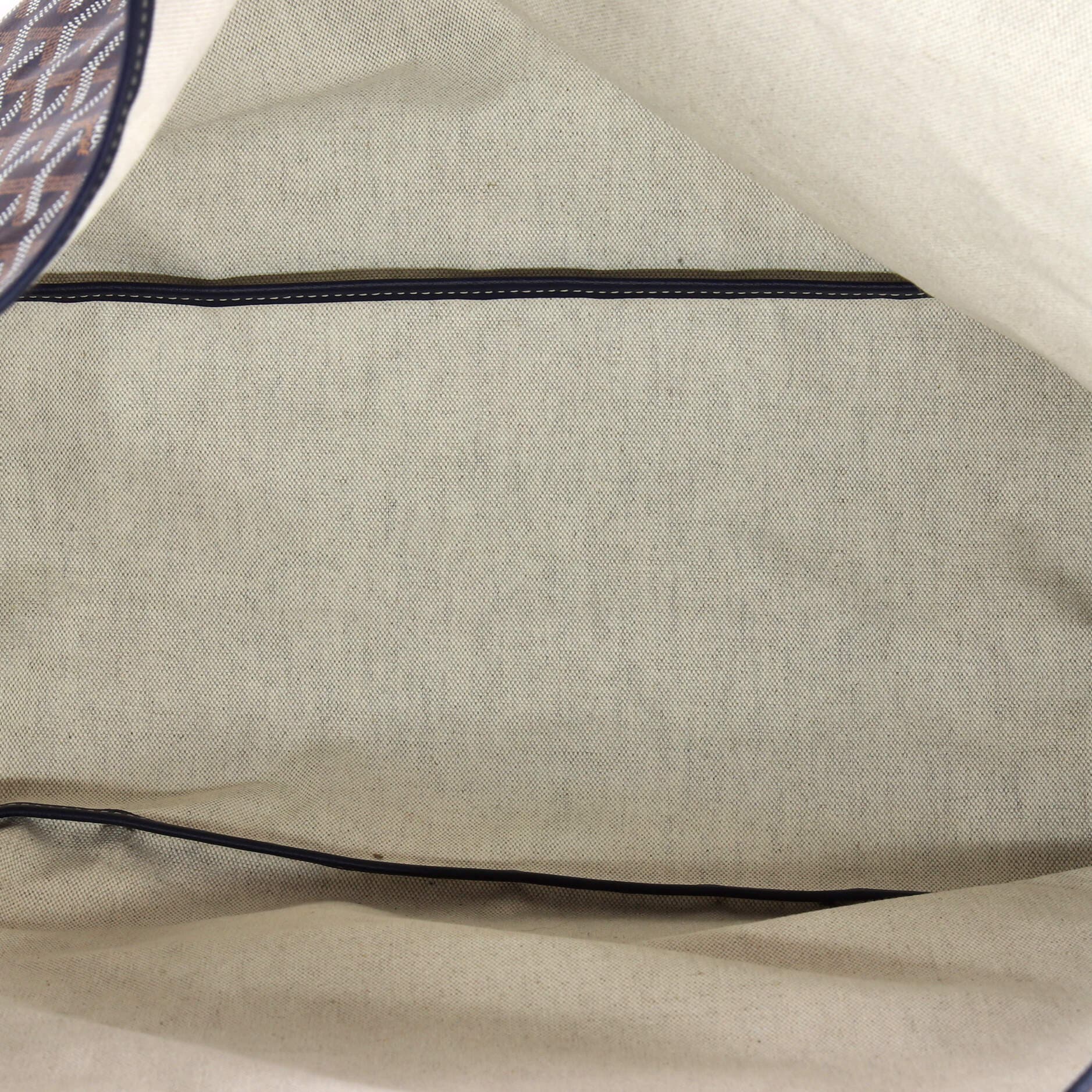 Pre-Owned Goyard Saint Louis Tote Coated Canvas GM, Alternate, color, Blue