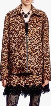 Anna Sui Leopard Denim