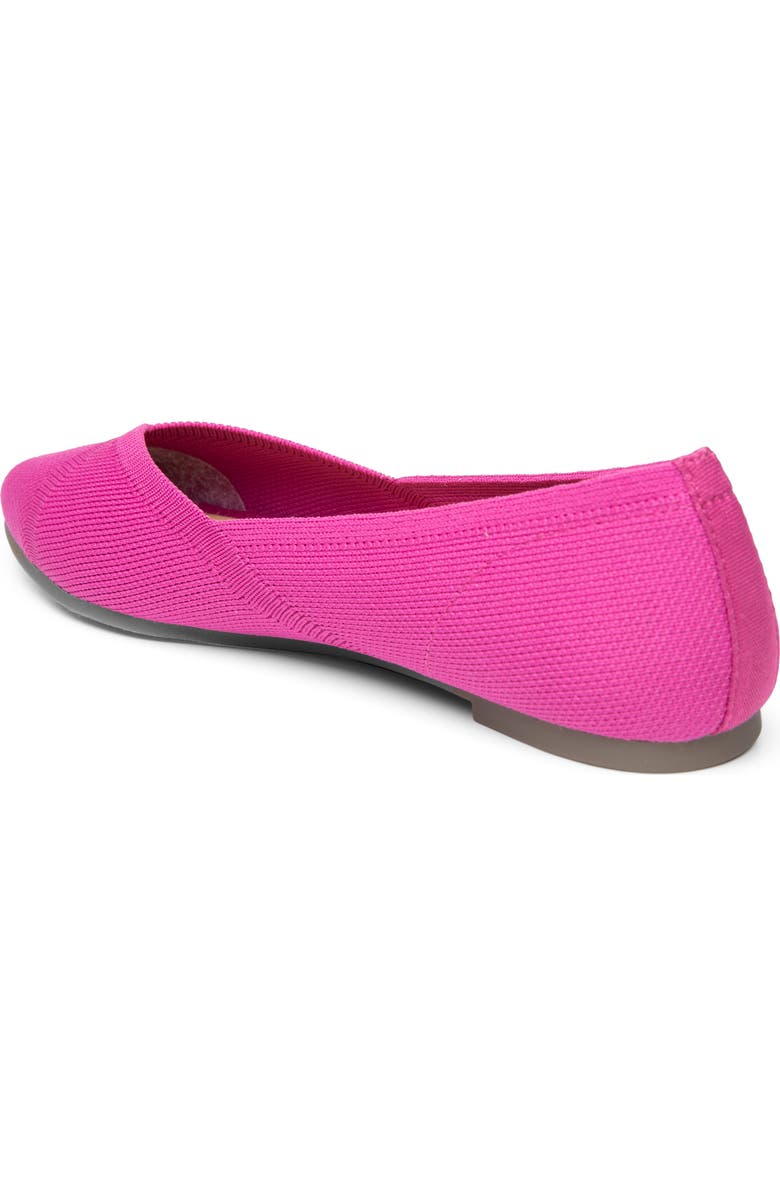 Me Too Aubri Flat, Alternate, color, Peony