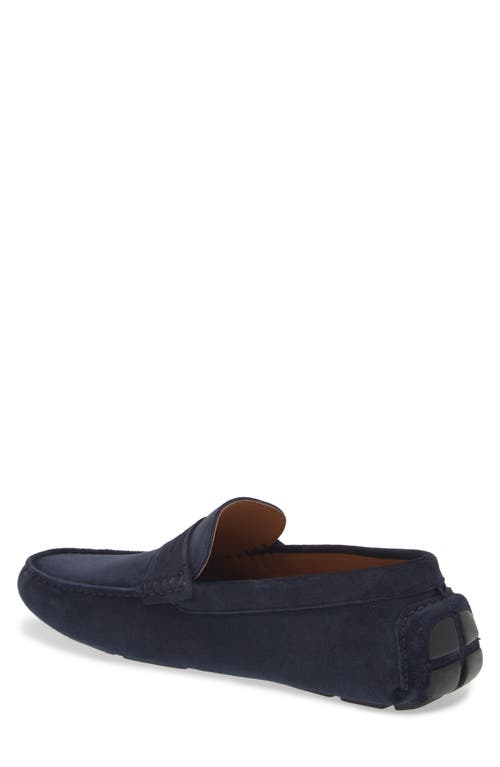Allen Edmonds Lewis Penny Loafer In Navy