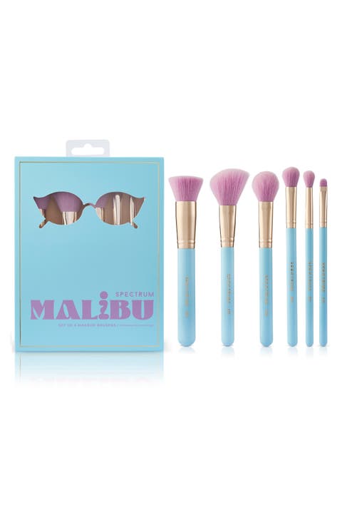 Malibu 6-Piece Makeup Brush Set