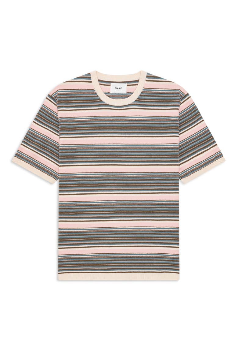 Danny Striped Tee, Alternate, color, MULTI STRIPE