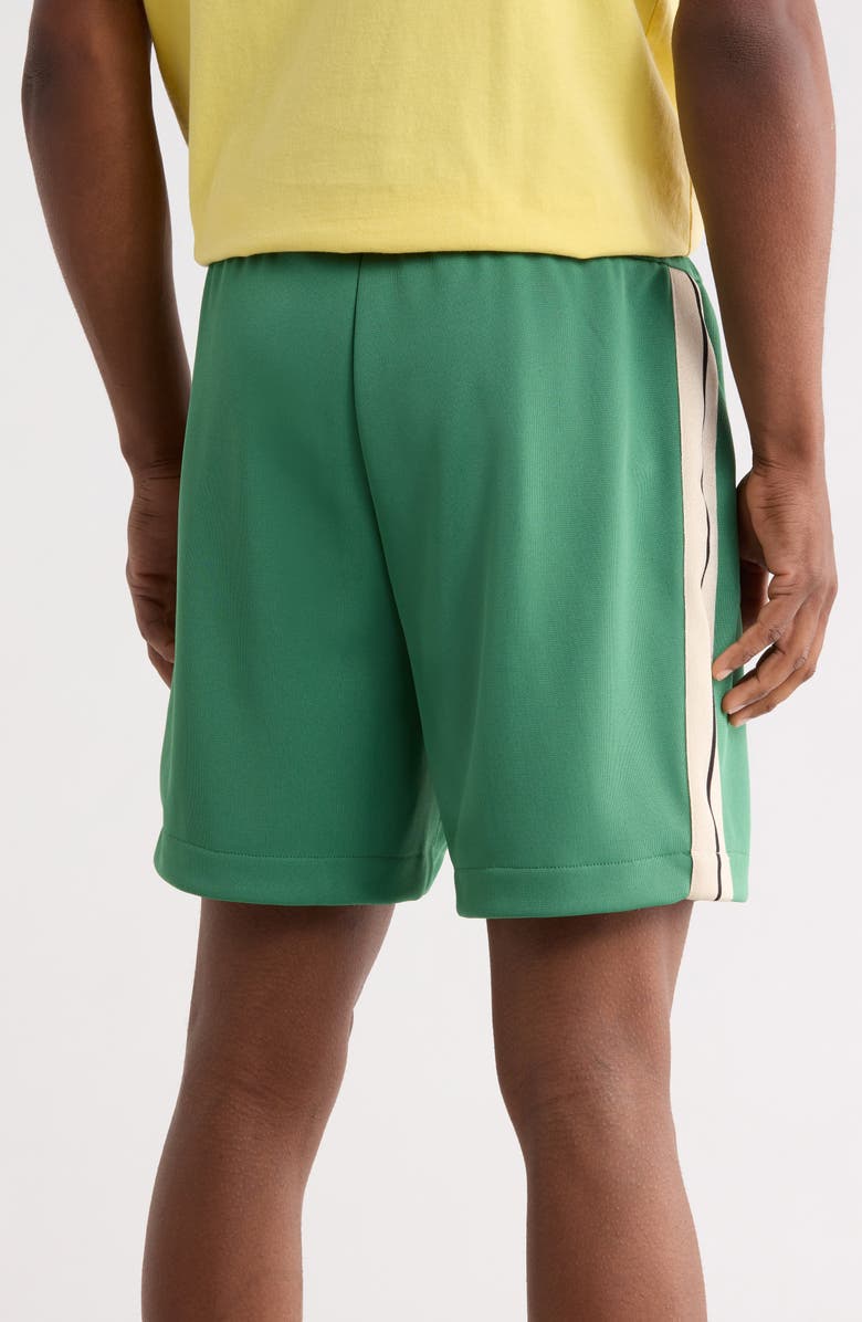 Palm Angels Classic Logo Track Shorts, Alternate, color, Forest Green