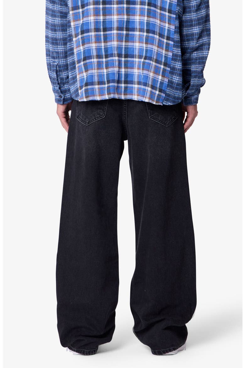 Baggy Denim Jeans, Alternate, color, STONE WASH BLACK