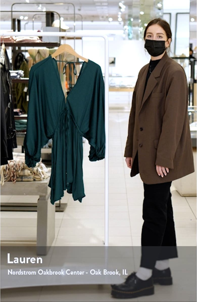 Arzel Long Sleeve Minidress, sales video thumbnail