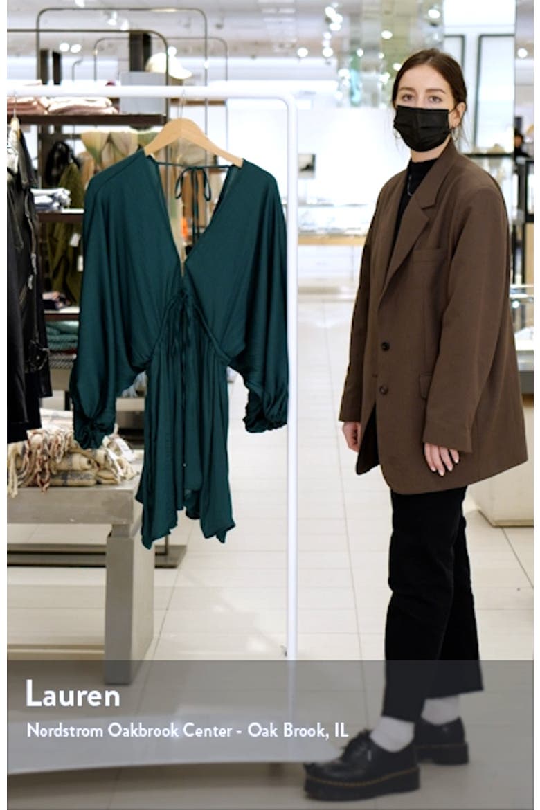 Arzel Long Sleeve Minidress video