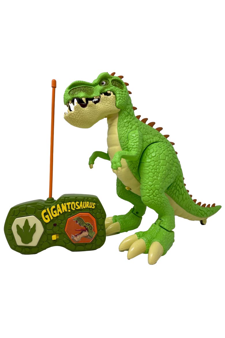 Remote Controlled Giganto Dinosaur Action Figure, Alternate, color, Multicolored