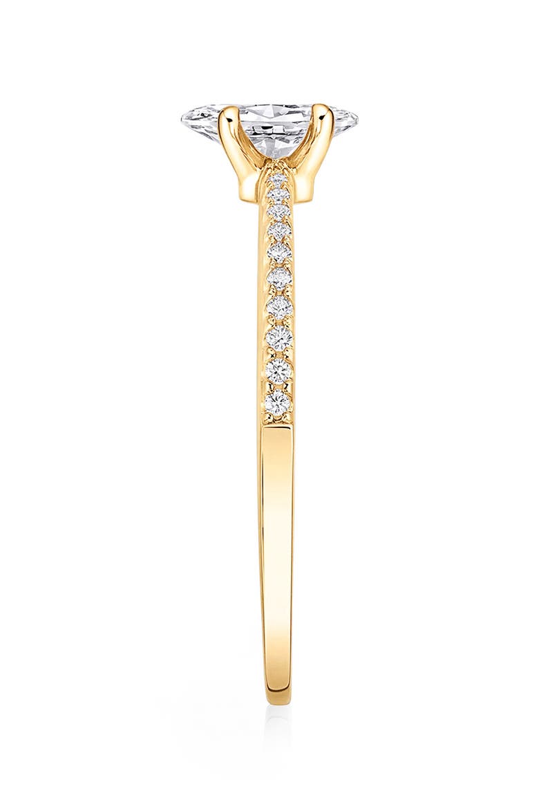 Marquise Cubic Zirconia Ring, Alternate, color, 18 KT YELLOW GOLD CLEAR CZ