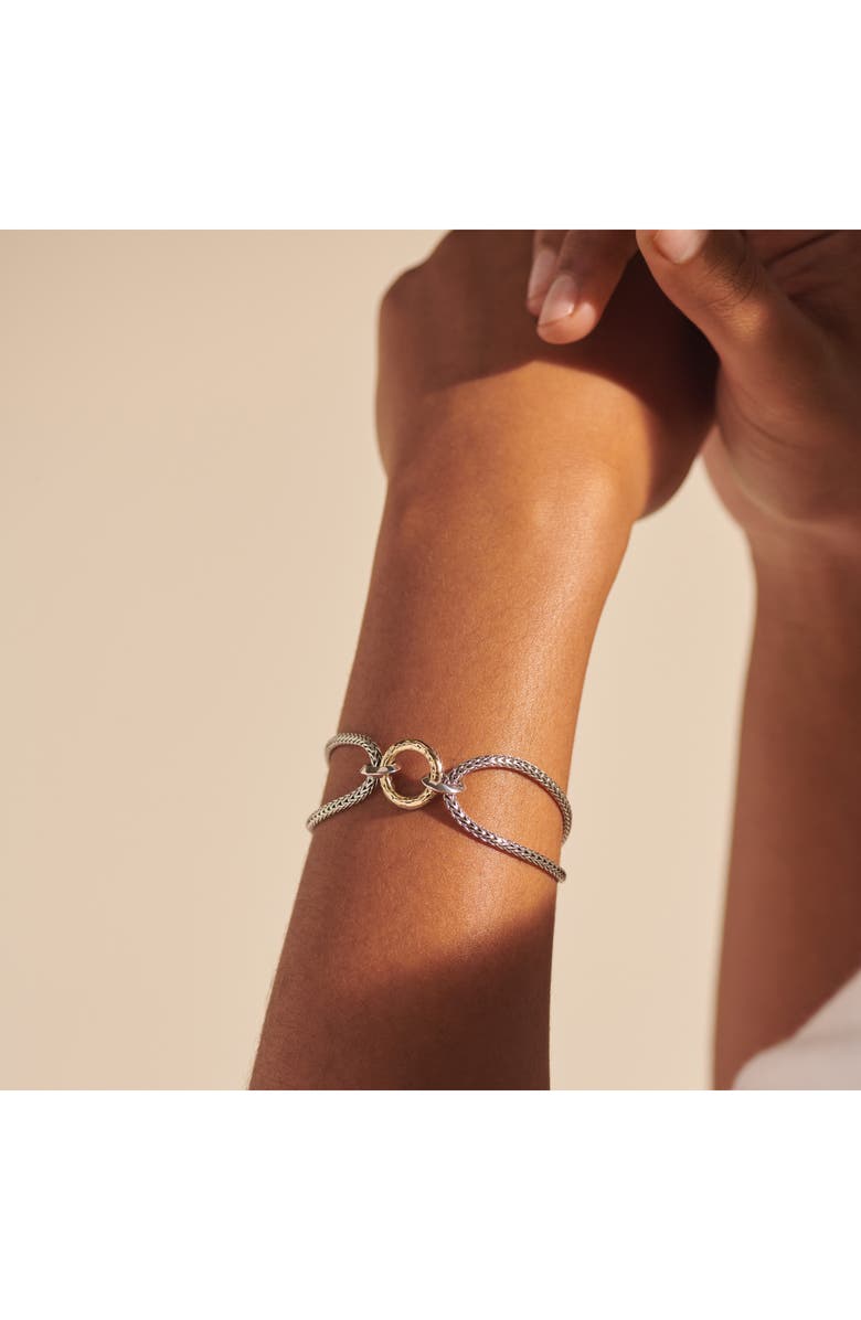 John Hardy Classic Chain Hammered Rope Bracelet, Alternate, color,