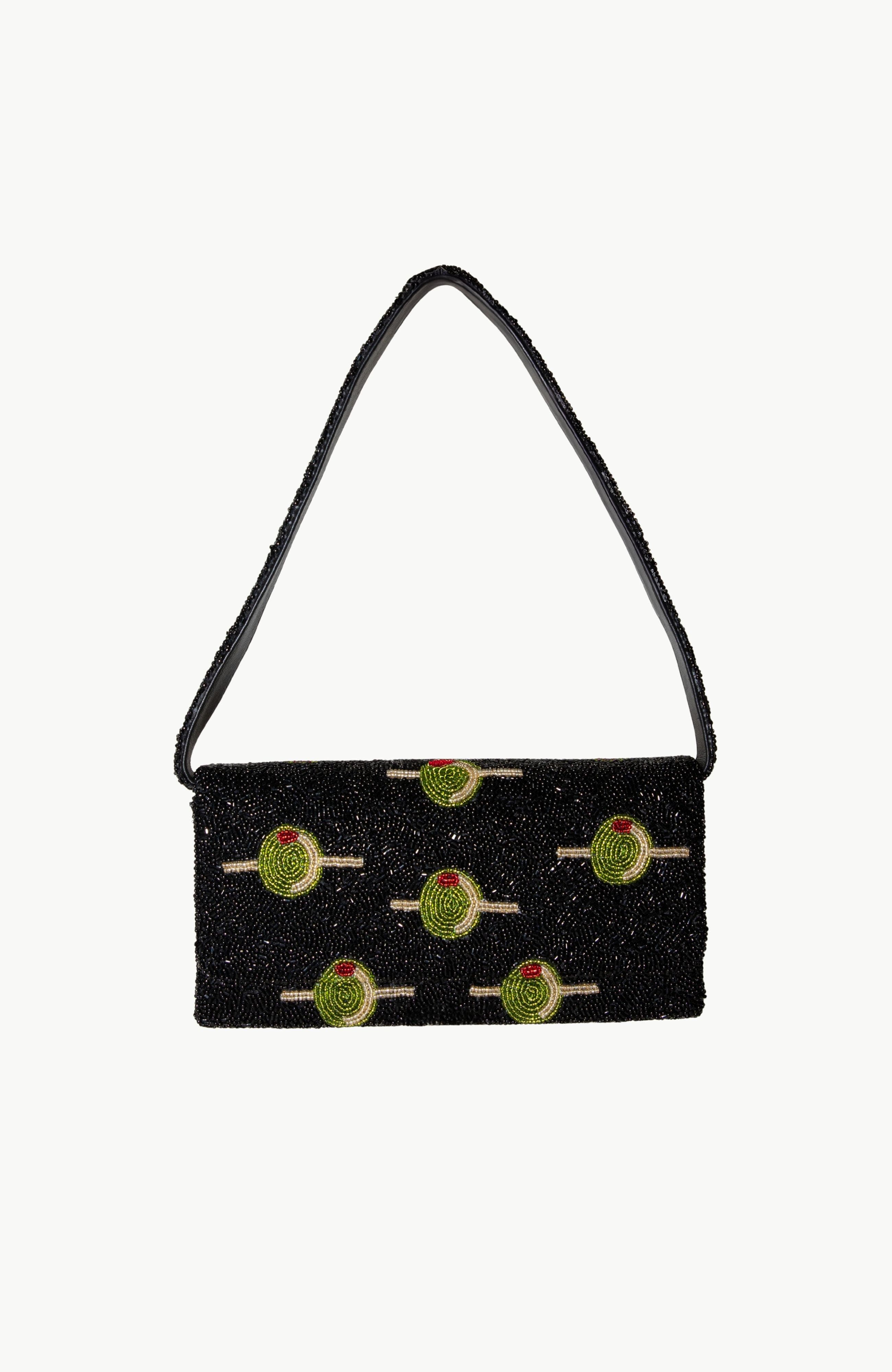 Island to East Side Olive Strap Structured Bag, Main, color, White