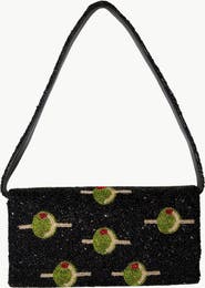 Island to East Side Olive Strap Structured Bag