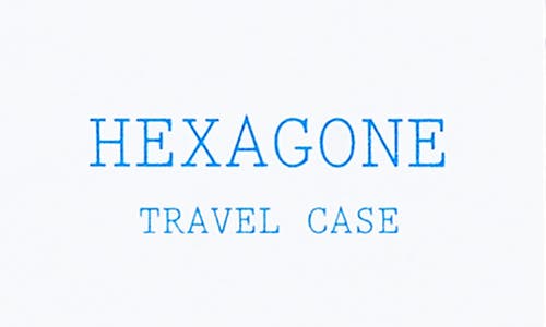 EX NIHILO EX NIHILO HEXAGONE FRAGRANCE TRAVEL CASE 