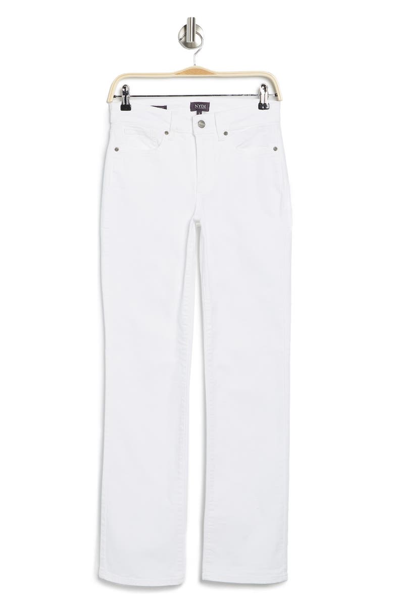 NYDJ Straight Leg Jeans, Alternate, color, Optic White