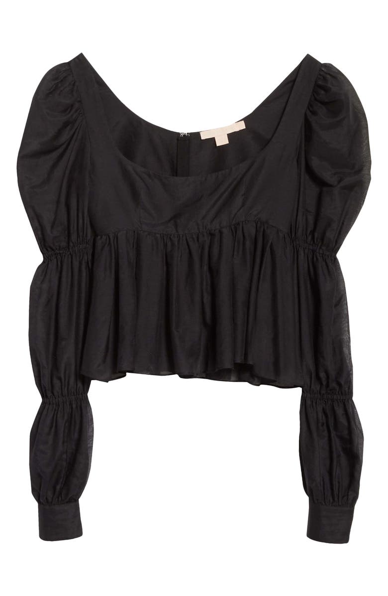Brock Collection Cinched Puff Sleeve Top, Alternate, color, 