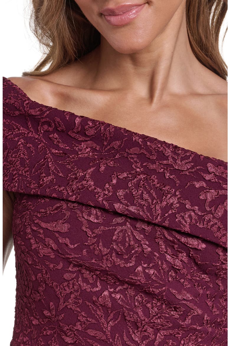 eliza j metallic floral jacquard cocktail dress Eliza J Gown