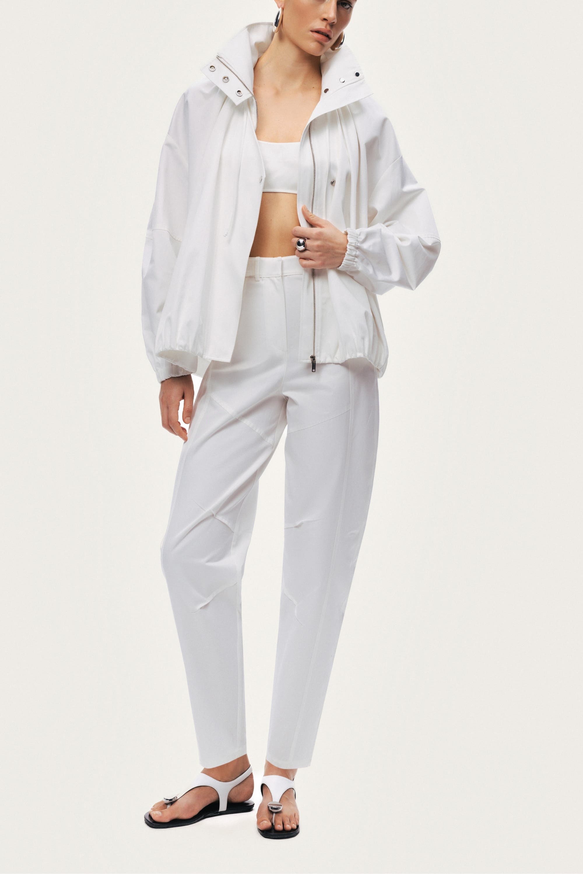 Oversized Zip-Front Jacket - image 2
