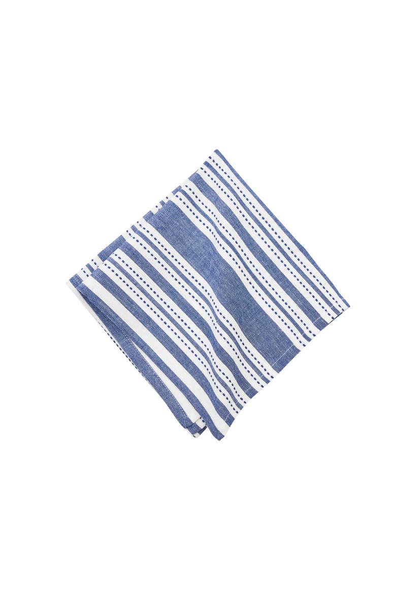 Warner Navy Napkins Set of 6, Alternate, color, Blue