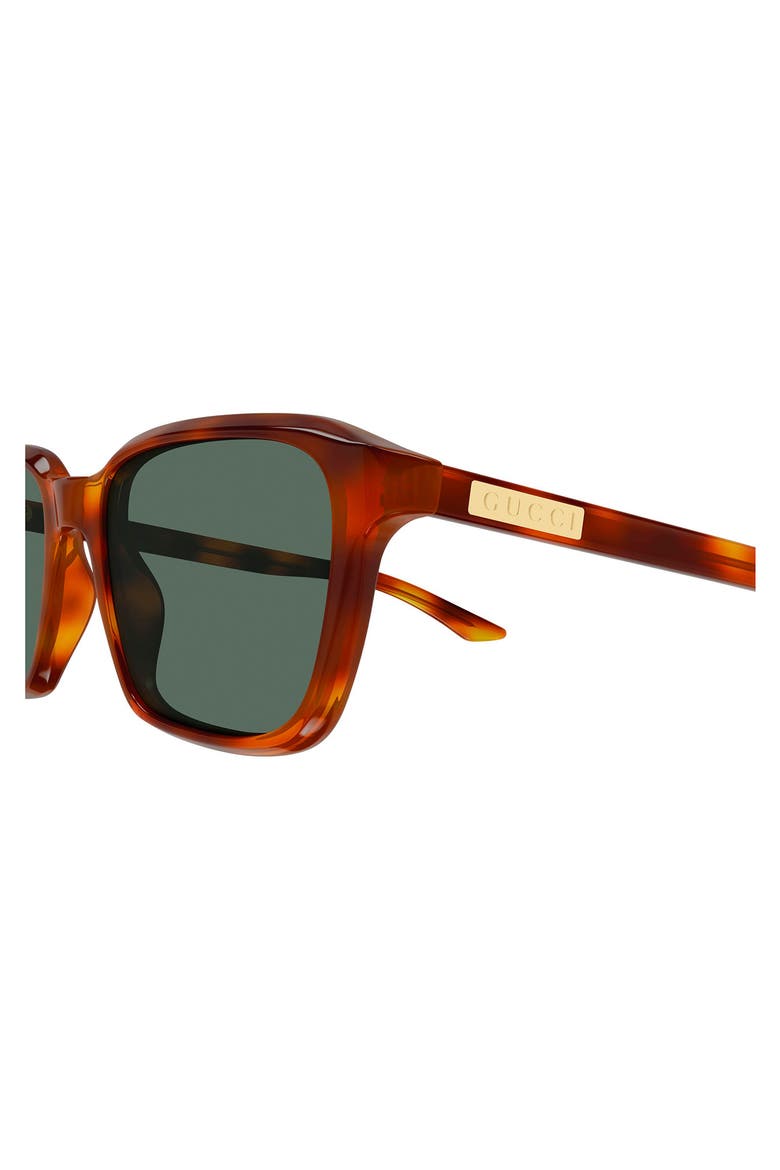 GG2078S Rectangle Sunglasses, Alternate, color, HAVANA