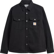 Carhartt Work In Progress Selby Cotton Canvas Button-Up Shirt Jacket