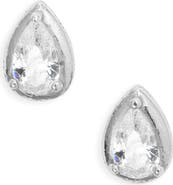 Nordstrom Cubic Zirconia Teardrop Earrings